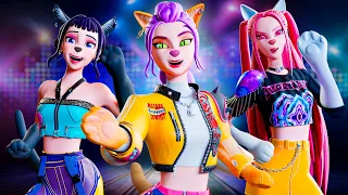 ¡RUMI, MIRA Y ZOEY se convierten en GATAS! KPop Demon Hunters Animación