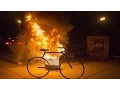 Ferguson Riot continues after verdict issued from Court fire chaos burning erupts