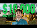 10 000 PROFIT on a SINGLE FAMILY HOME FLIP in Akron