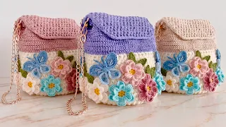 Lindo Bonito Bolso Morralito Facil Rapido hermoso Crochet
