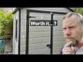 My Plastic Shed Project Review with Costs Is the Keter Shed and ProBASE using Gravel any good