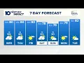 Columbus OH Tuesday evening forecast Dry until Wednesday afternoon