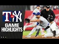 Rangers vs Yankees Game Highlights 25 MLB Highlights