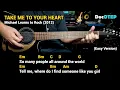 Take Me To Your Heart - Michael Learns to Rock (Easy Guitar Chords Tutorial with Lyrics)
