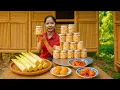 Download Lagu Harvesting bamboo shoots in the forest | Bringing them to the market to sell | And delicious dishes