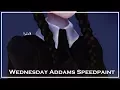 Wednesday Addams Speedpaint Chullu