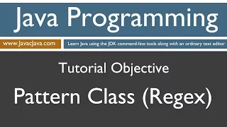 Learn Java Programming - Pattern Class Regex Tutorial