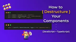 How to Destructure Your Components - JavaScript TypeScript