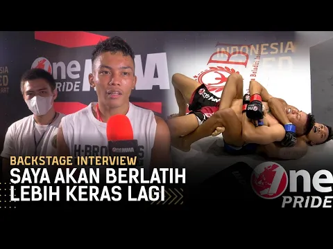 Rahul: Menghadapi Yacub Tidak Gampang, Saya Rubah Strategi | Backstage Interview One Pride MMA FN-39