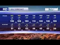 Rain chances continue across Arizona this weekend
