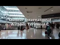 Denver International Airport DEN Terminal C - Walking Tour