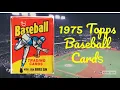 1975 Topps Baseball Cards Which Are Most Valuable