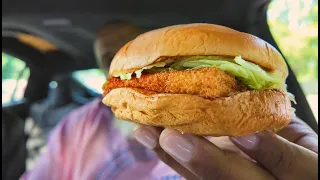 Burger King Norwegian BIG FISH Sandwich Review
