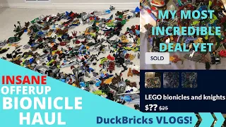 My Most INSANE Bionicle Haul Ever Crazy OfferUp Deals