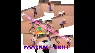 two little boys amazing football skill