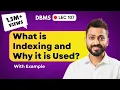 Lec-107 Why Indexing is used Indexing Beginning DBMS