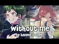 Download Lagu Nightcore - Without Me (Switching Vocals) - (Lyrics)