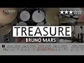 Download Lagu [Lv.09] Treasure - Bruno Mars  (★★★☆☆) Pop Drum Cover Score book Sheet Lessons Tutorial | DRUMMATE