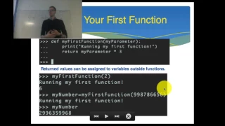 UCLA Collaboratory Python Workshop - Part 4 Our First Functions
