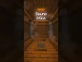 Lagu How to build a Realistic Sauna in Minecraft! #minecraft