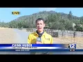 NewsWatch 12 on scene of the Woodrat Mtn Fire in Jackson County