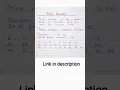 Prime Numbers Prime Numbers Definition Prime Numbers between 1 to 500