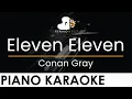 Download Lagu Conan Gray - Eleven Eleven - Piano Karaoke Instrumental Cover with Lyrics