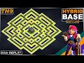 New BEST TH9 Base 2021 Copy link Town Hall 9 TH9 Hybrid Base Design - Clash of Clans