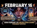 Born Feb 16 The SECRET They Hide From You