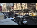 FDNY TOWER LADDER 35 FDNY ENGINE 40 RESPONDING URGENTLY ON BROADWAY ON THE WEST SIDE OF MANHATTAN