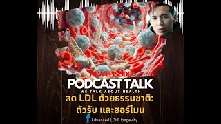  ฮอร์โมนใดบ้างที่มีผลต่อจำนวนตัวรับ LDL ที่ตับ และทำให้ไขมัน LDL สูงขึ้นได้ 