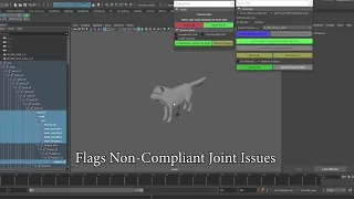 Maya Python Tools - Rigging Tools Skeleton Auditing