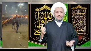 حتى مشاعل النار في النجف حولوها إلى بدعة و خرافة 