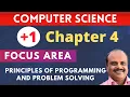 Chapter 4 Focus Area 2021 Plus One Computer Science Principles of Programming and Problem Solving