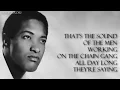 Sam Cooke Chain Gang lyrics