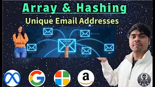 LeetCode 929 Unique Email Addresses Python Normalization Set AlgoYogi