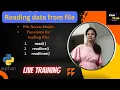 READ TEXT FILE read readline readlines functions CBSE CLASS - XII COMPUTER SCIENCE