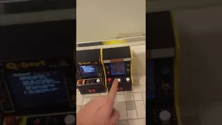 Pac Man And Q Bert Arcade Mini S Basic Fun 2017 
