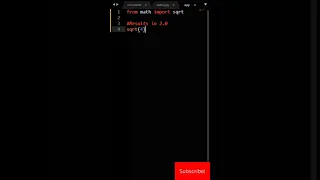 How To Do Square Root In Python