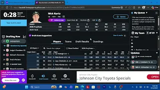 2026 Fantasy Baseball Draft Pick 7