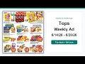 Tops Weekly Ad 26 - 26 Top 10 Deals