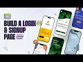 Epic LogIn and SignUp Page Flutter Tutorial for Beginners 2024