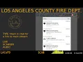 LA County Fire - Live LACoFD Scanner