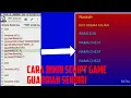 CARA BUAT SCRIPT GAME GUARDIAN SENDIRI