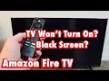 Amazon Fire TV Black Screen Won t Turn On FIXED