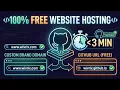 Host your website for FREE on GitHub