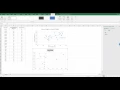 Bivariate Data Analysis - Scatter plots trendlines in MS Excel
