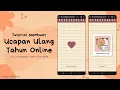 Download Lagu Cara Membuat Ucapan Ulang Tahun Lewat Link | Script HTML Replit