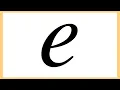 How to draw a turtle step by step Turtle drawing with letter e