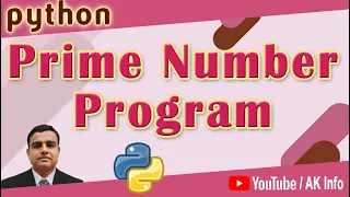 Prime Number Program in Python